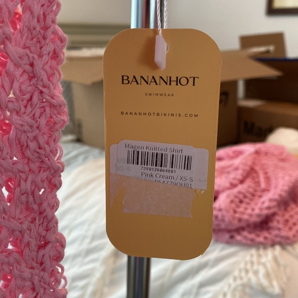 Bananhot pink crochet top from retrofete xs/s - Picture 5 of 5